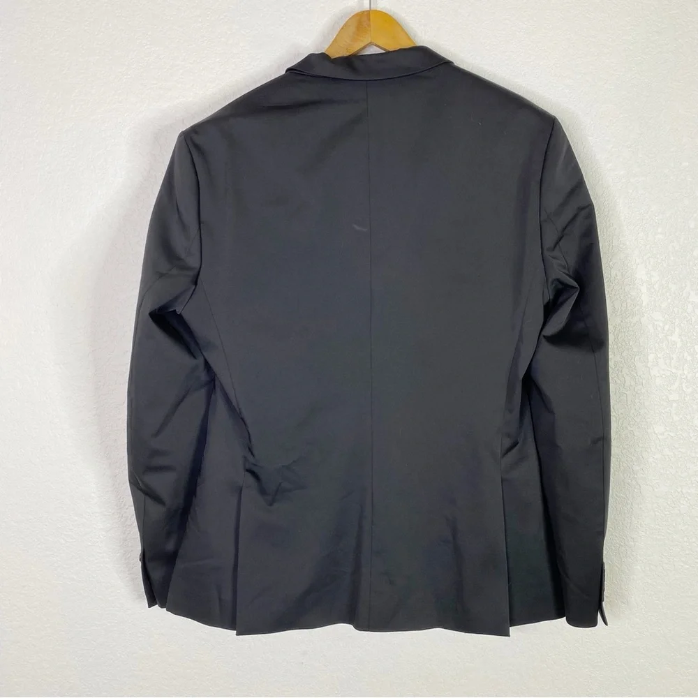 Zara Man Black Double Vent Blazer Jacket